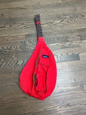 Kavu Red Rope Sling Pack